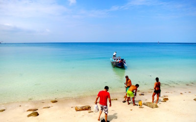 Chaloklum boat to bottle beach