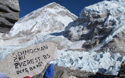 Everest basecamp trekking trip team nepal