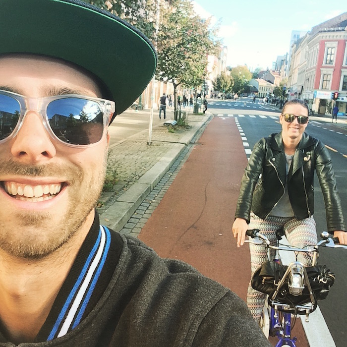 Happy biking around Oslo