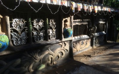 buddist blessing up to adams peak