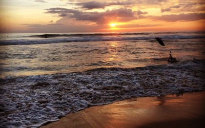 sunset boys body board hikkaduwa beach