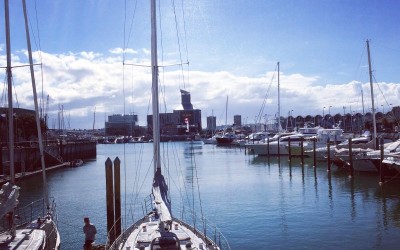 auckland harbor beautiful