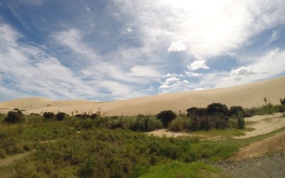 sand dunes cape reinga nz